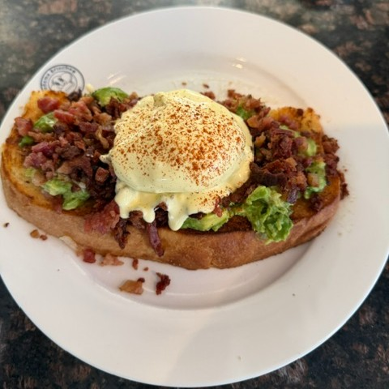 Savor our avocado toast