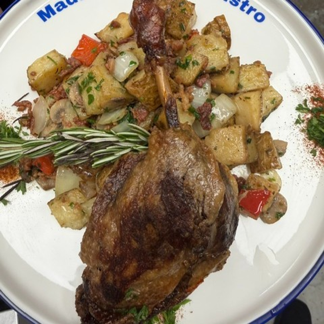 Duck Leg Confit.