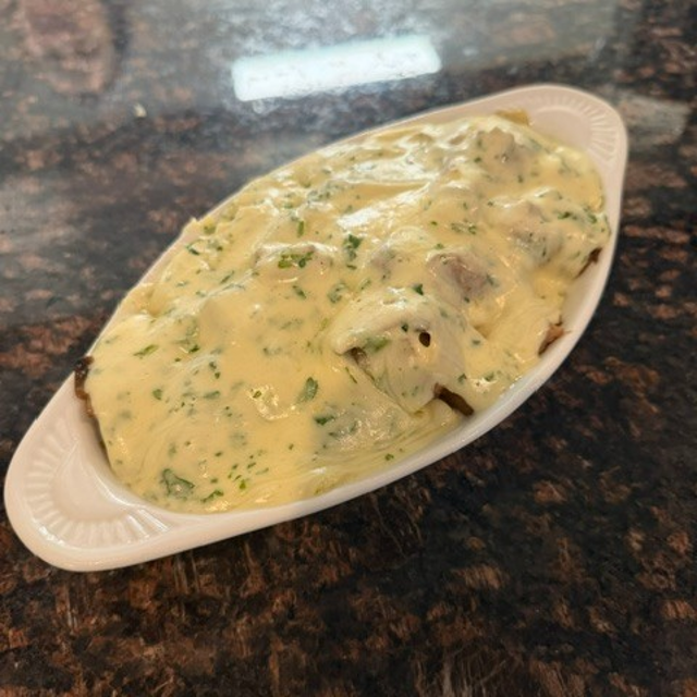 Loaded Duck Potatoes.