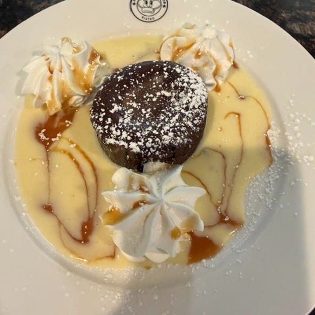Molten Lava Cake.