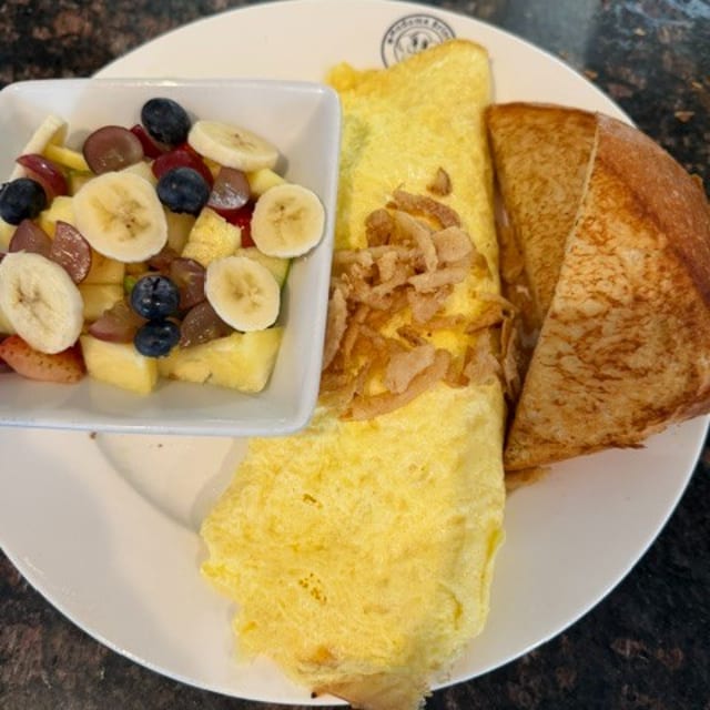 4 Cheeses Omelette.
