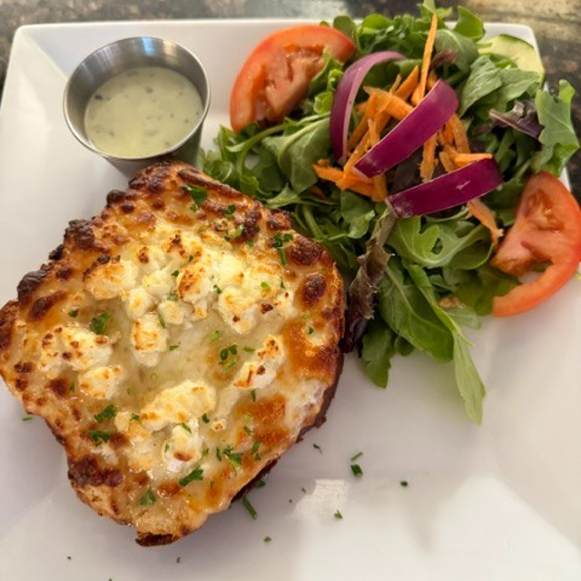 Croque Madame Goat.